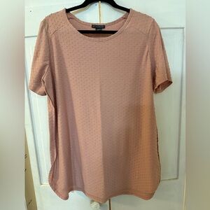 Women's Pink Textured Top